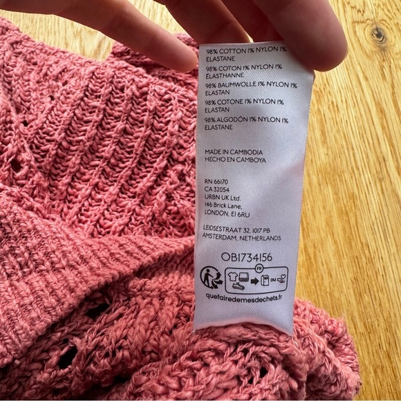 By Anthropologie Crewneck Batwing Knit Sweater - XXS - Picture 6 of 11